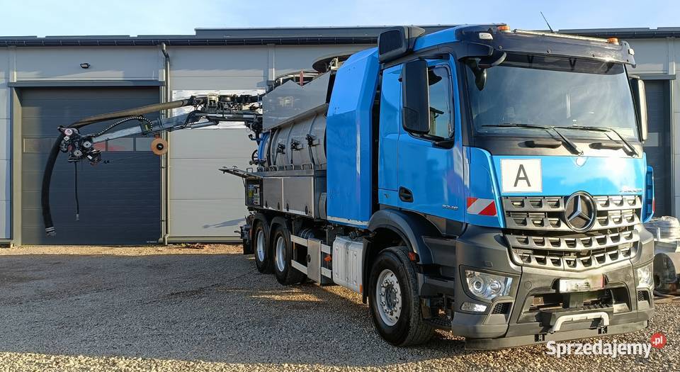 MERCEDES AROCS FFG RECYKLING wuko beczka 180000km Brzechów