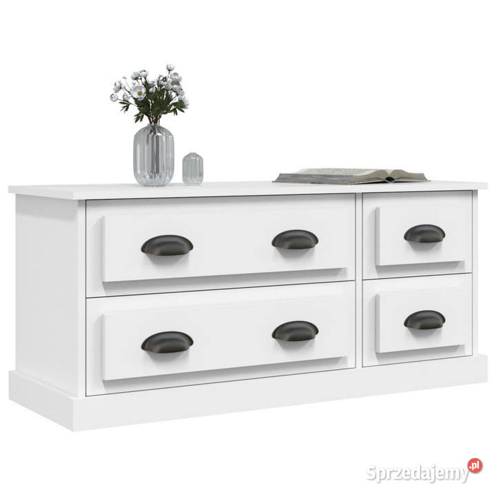 Szafka pod TV biała 100x355x45 materiał mazowieckie sprzedam