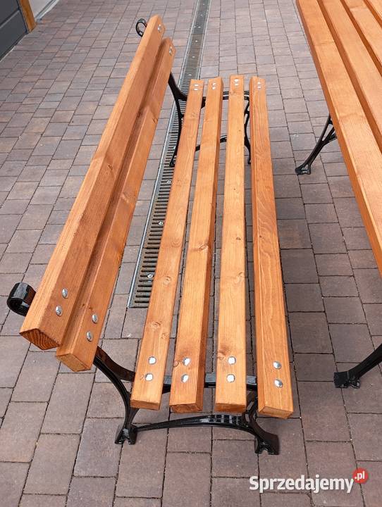 Komplet mebli ogrodowych ładny i solidny na lata Rabka-Zdrój