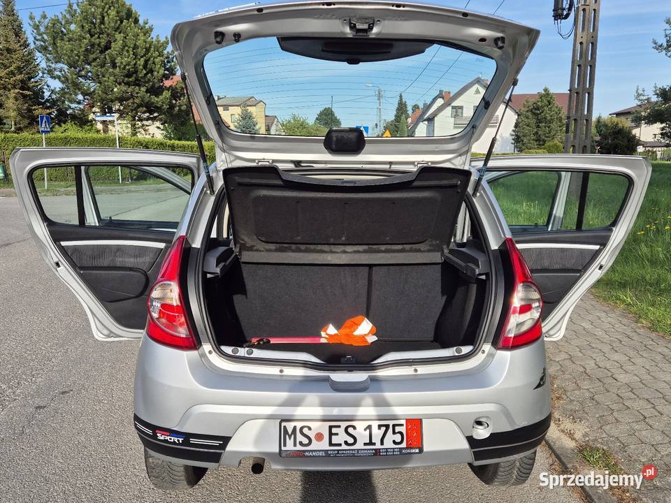 DACIA SANDERO 16B MPI OPŁACONY Z NIEMIEC KLIMA radio Końskie sprzedam