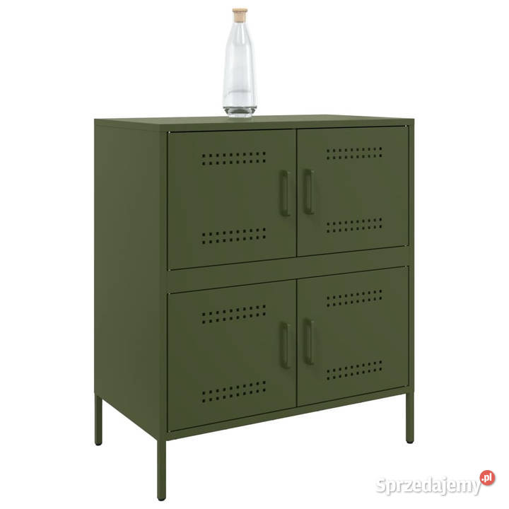 Szafka oliwkowa 68x39x79 stal WM842956 Warszawa sprzedam