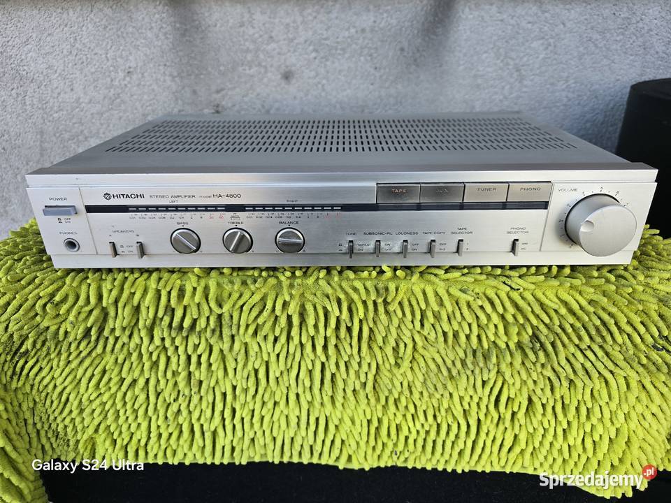 wzmacniacz hitachi HA4800 stereo japan śląskie Chełm Śląski sprzedam