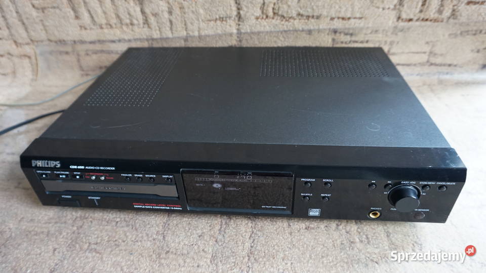 odtwarzacz Philips CDR 600 Odtwarzacze CD i MD zachodniopomorskie Mosty