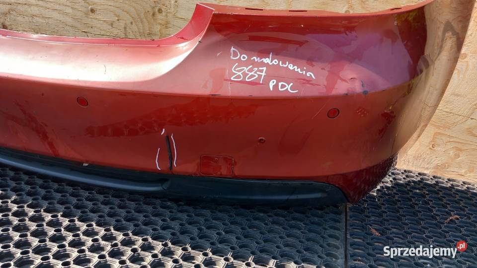 BMW 1 MPAKIET E82 COUPE ZDERZAK TYŁ A73 PDC wielkopolskie Zbierkowo