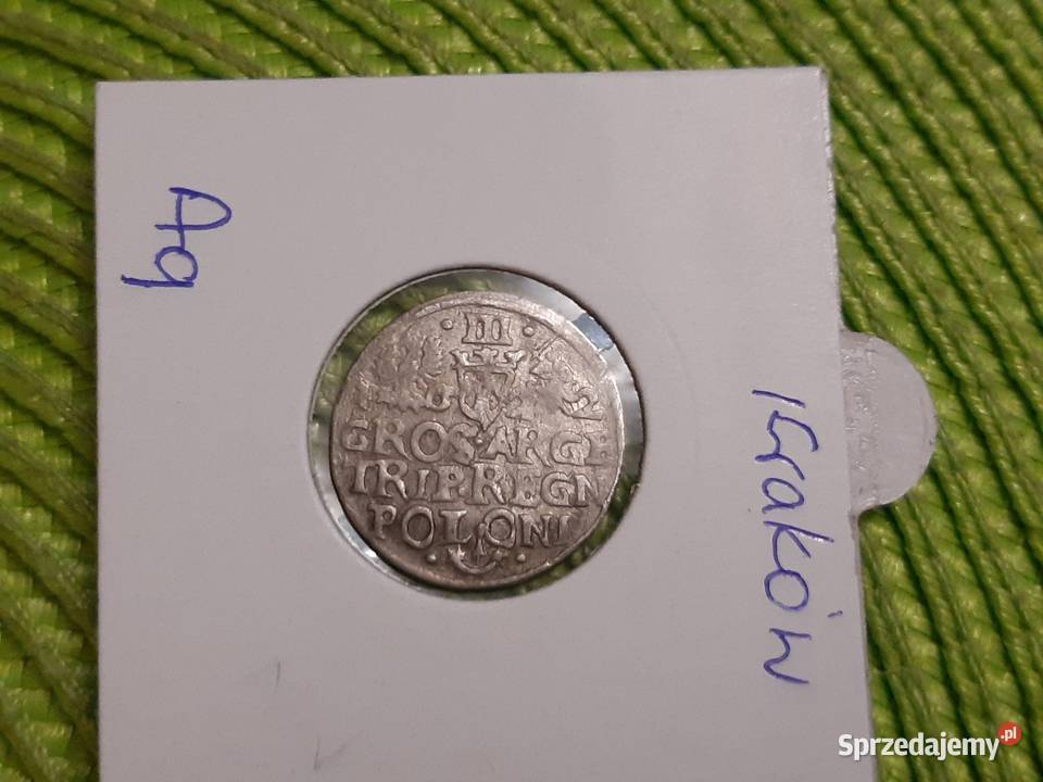 moneta srebrna Zygmunta III Wazy z 1622r
