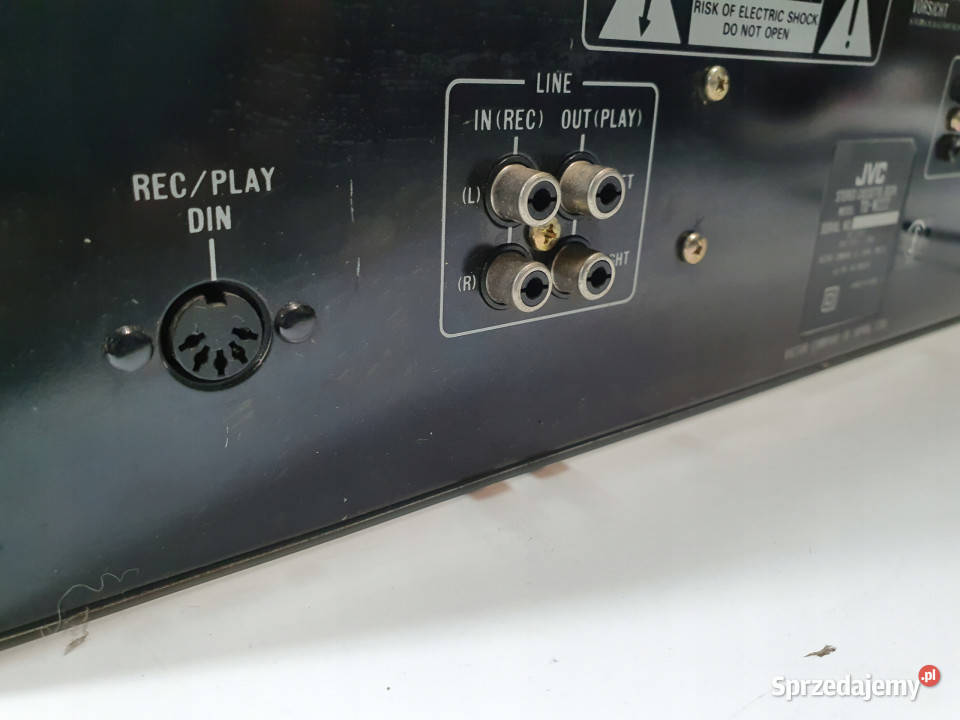 Magnetofon catette deck JVC TD w222 222 Magnetofony sprzedam