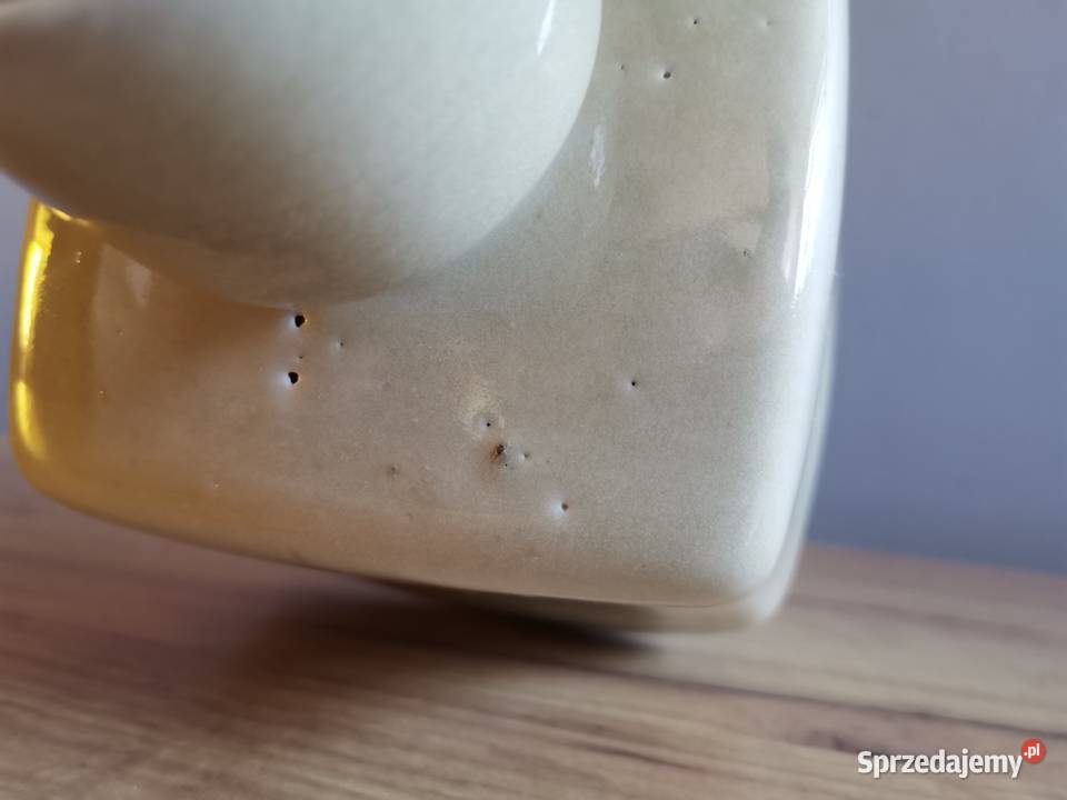 Stary wazon ceramika Bolesławiec B Wolanin PRL Porcelana i szkło Siemianowice Śląskie