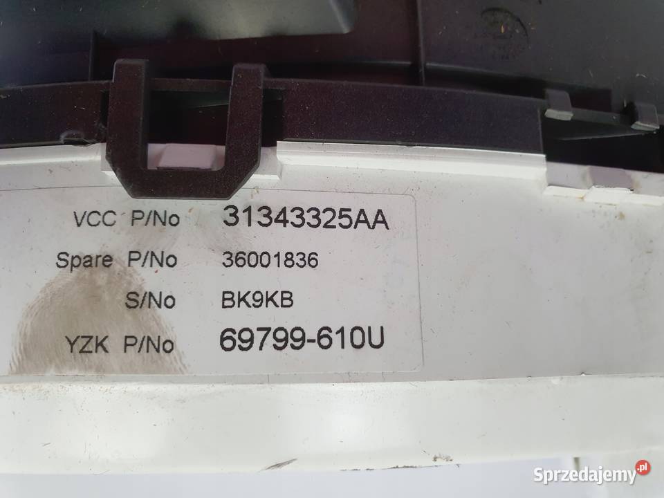 Volvo XC60 I V60 I S60 II 20 D3 LICZNIK ZEGARY lubelskie Janów