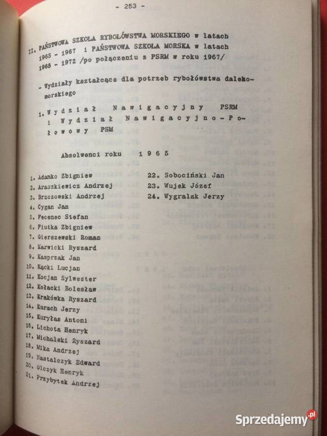 3142 Wyższa Szkoła Morska W Szczecinie 1947 Szczecin