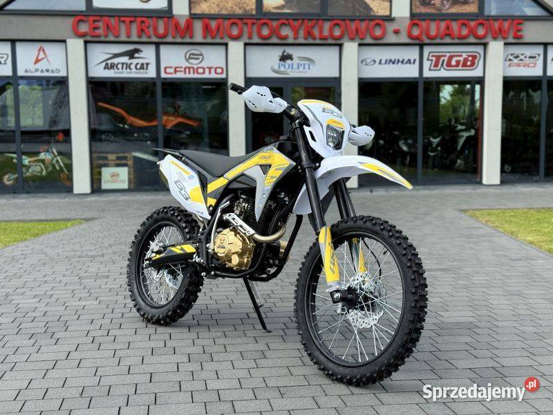 CROSS ASIX XB83 150CC 2118 ESTART ŻÓŁTOSZARY elektryczny starter Głogoczów