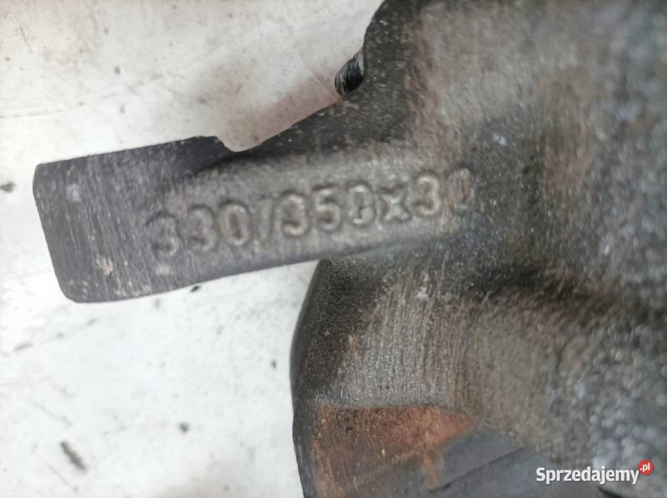 ZACISK HAMULCOWY LEWY PRAWY PRZÓD KPL 13 B 330MM