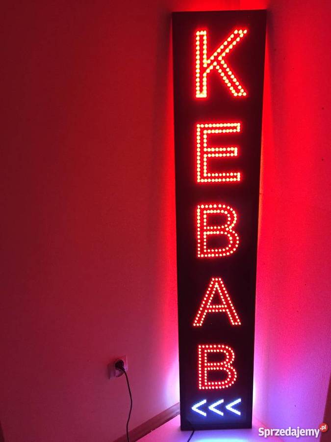 Neon szyld diodowy reklama BAR 60x25 NOWA Gastronomia Pomiechówek