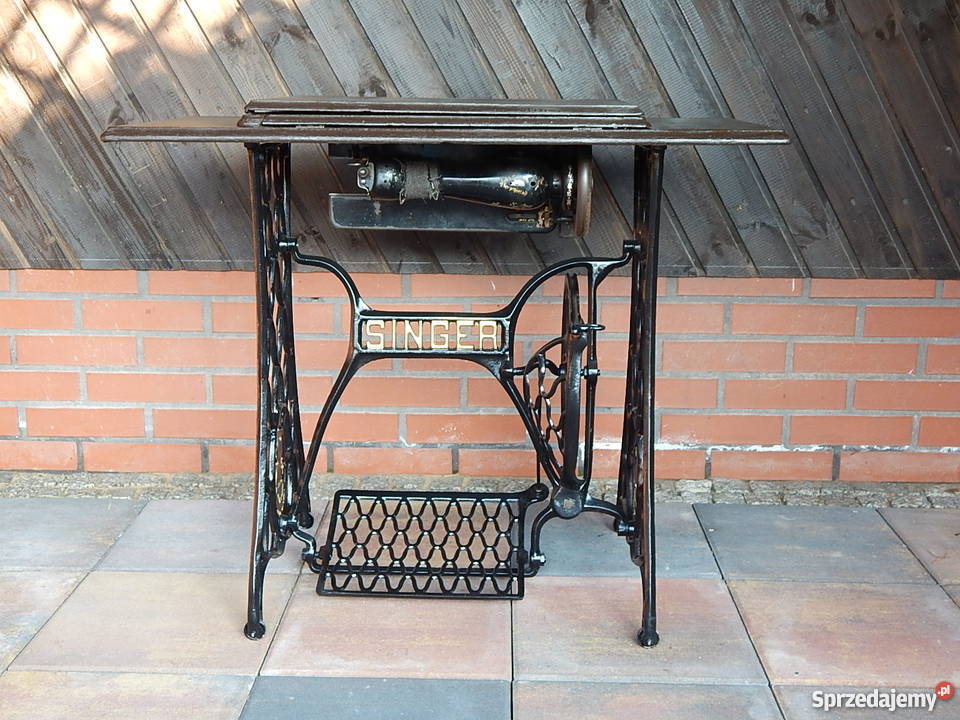 Maszyna do szycia Singer antyk staroć retro Antyki, Sztuka, Kolekcje Bieruń