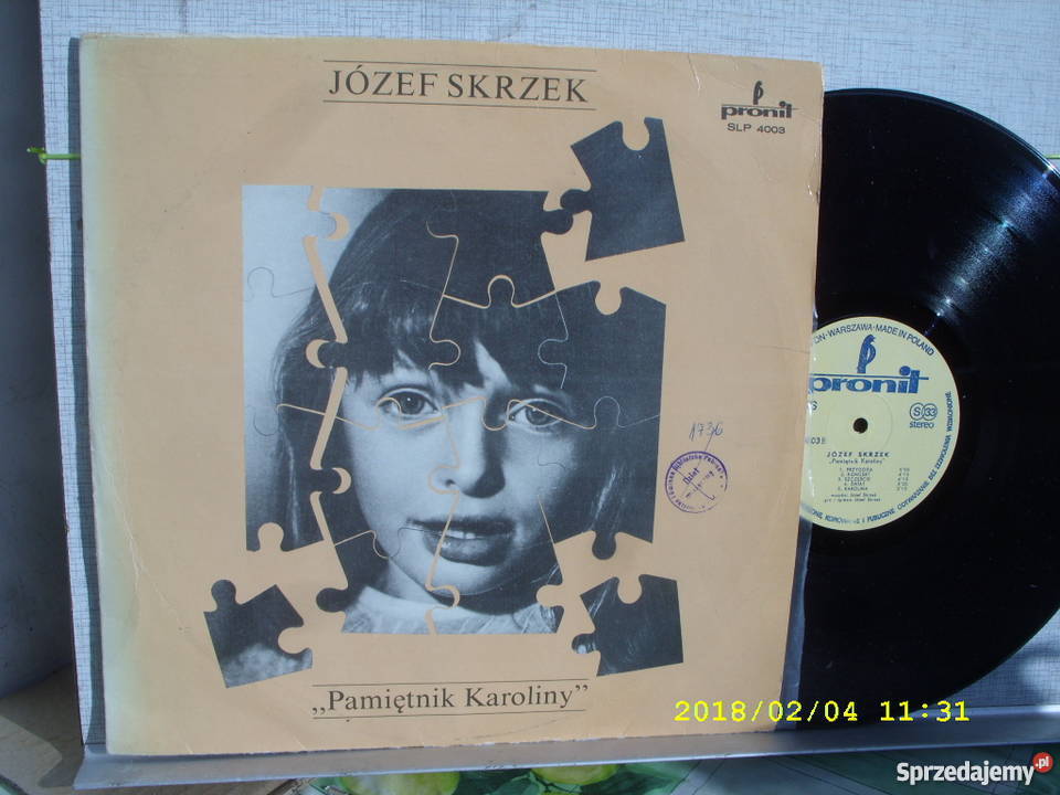 Blues LP JOZEF SKRZEKPamietnik Karoliny Wołów