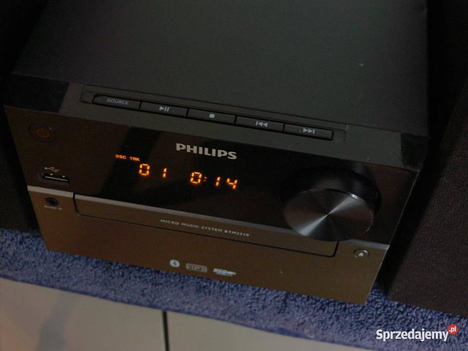 Wieża Philips z kol CD BT USB mp3 AUX WYSYŁKA Jasło sprzedam