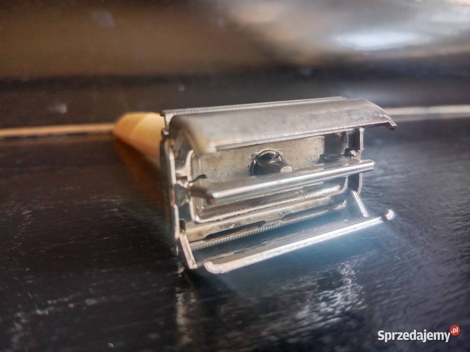 Zestaw Do Golenia PRL Retro Maszynka 2 Pędzle Ruda Śląska