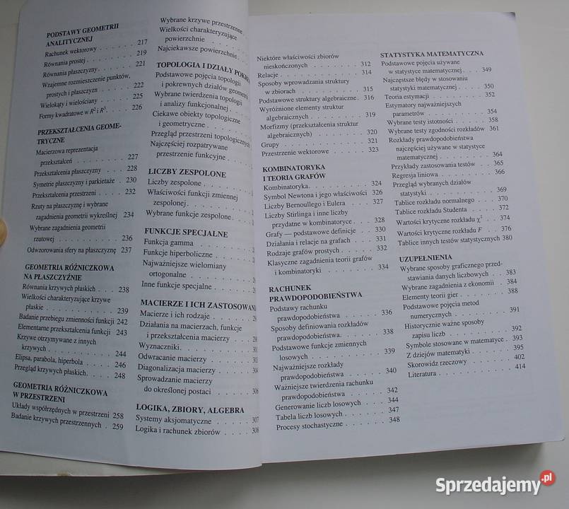 Tablice matematyczne Praca zbiorowa red Witold Łódź sprzedam