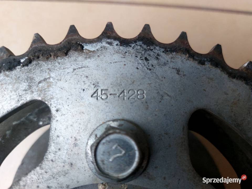 Suzuki GZ 125 Marauder zębatka tylna 45 wybierak Zębatki napędowe Sieciechów