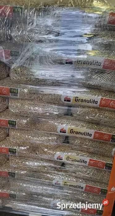 Pellet drzewny granulita jasny A1 EN Juchnowiec Górny