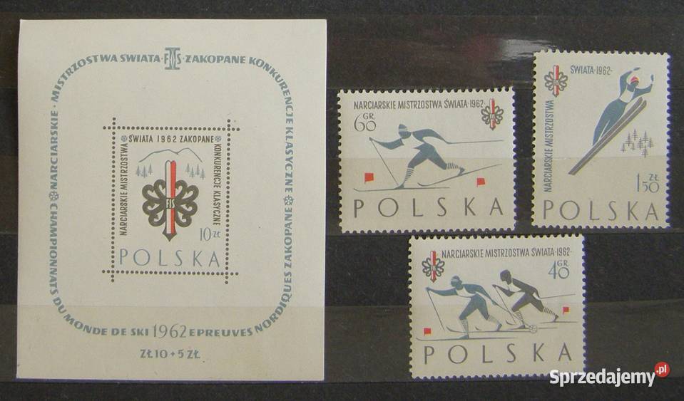 Znaczki pocztowePolskaZestaw 80