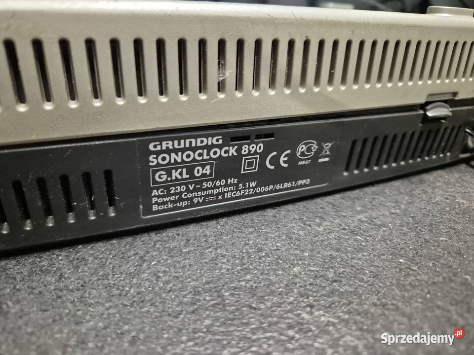 Grundig soundclock 890 Podwieszane radio śląskie Ruda Śląska