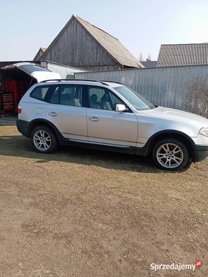 BMW X3 e83 ćwiartka przód tył dach progi maska Drzwi lubelskie Stoczek Łukowski