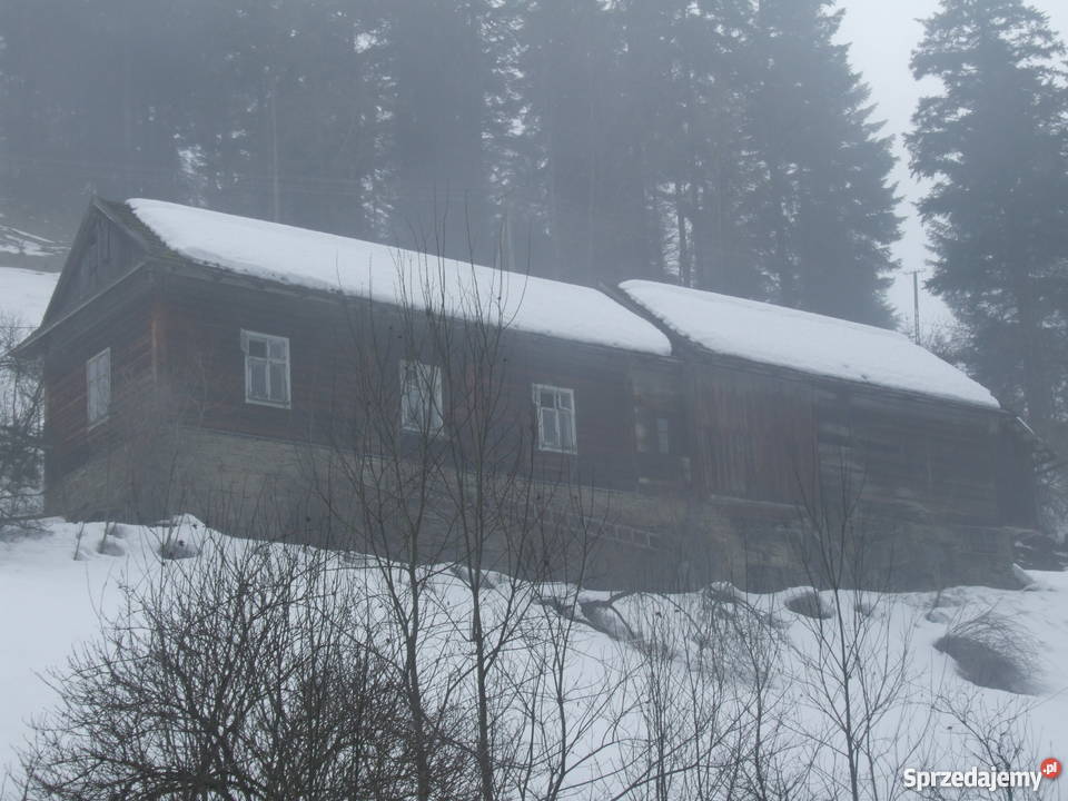 Dom drewniany 2000m2 Piwniczna-Zdrój