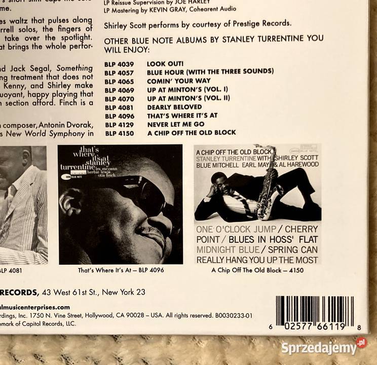 Stanley Turrentine Hustlin Szczecin sprzedam