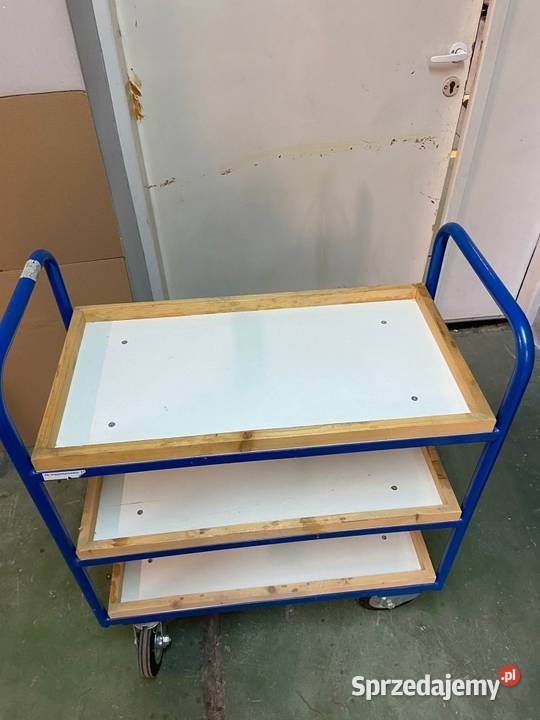 wózki półkowy 3 półki z rantem 745x395mm na Rzeszów