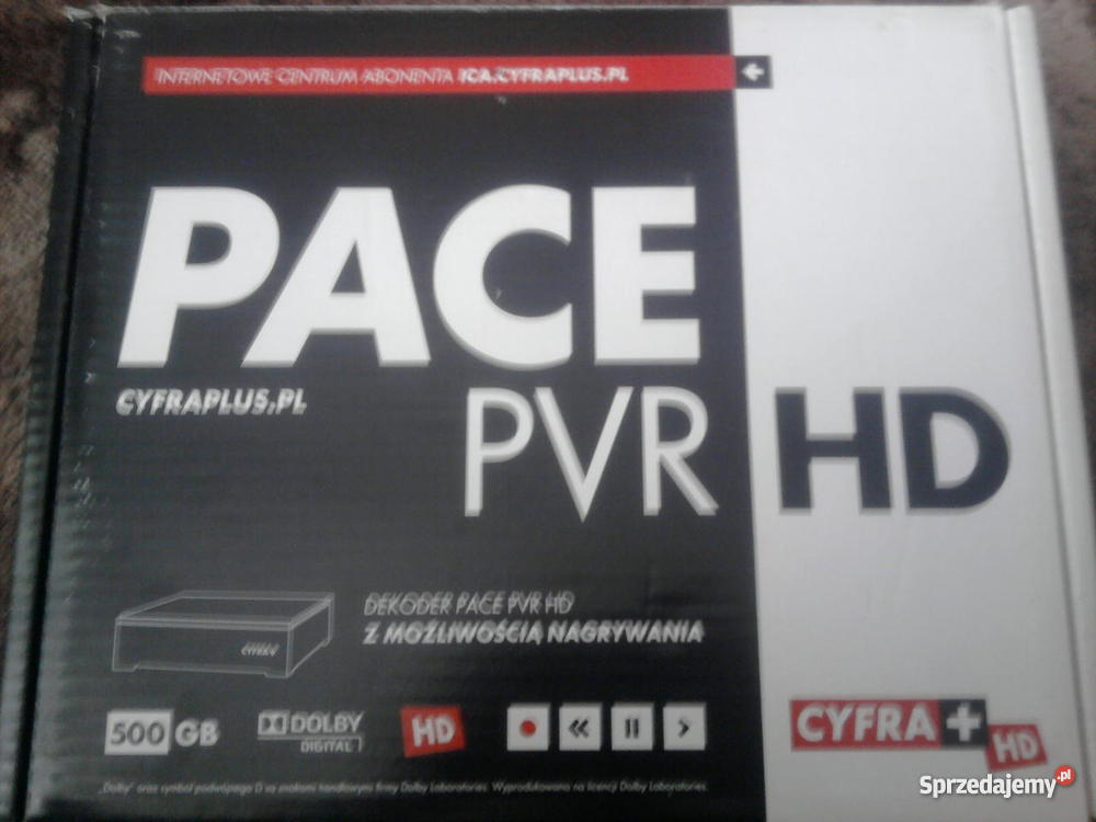 Tuner PACE PVR HD Cyfra 500GB 100