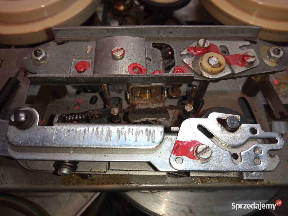 Magnetofon szpulowy ZK 120 lampy PRL Magnetofony Łódź
