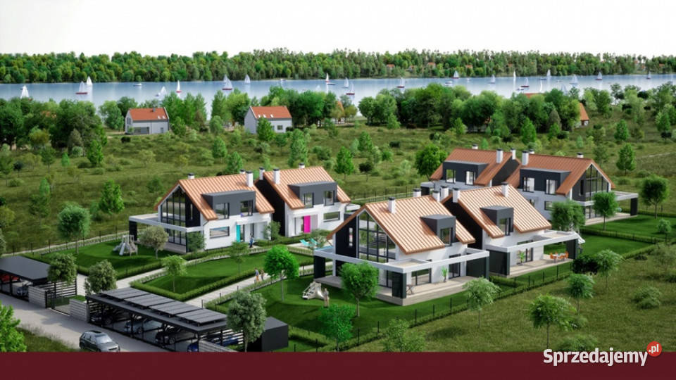 Enklawa Mazury luksusowe domy z basenem szlaku asfalt warmińsko-mazurskie