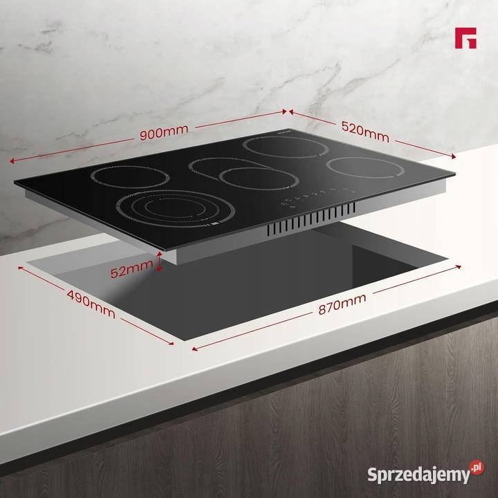 GASLAND Chef CH90BF Ceramiczna płyta elektryczna Myszyniec