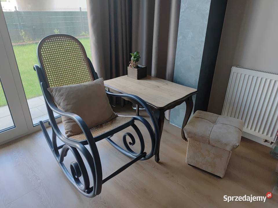 Ręcznie odnowiony fotel bujany styl nowoczesny Gdańsk