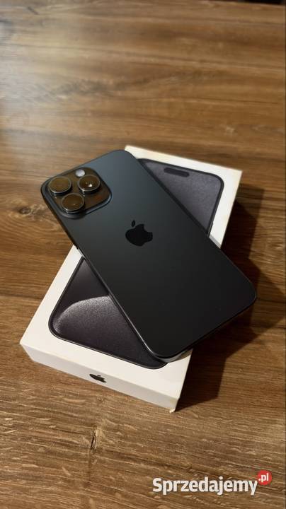iPhone 15 Pro 256 GB czarny Telefony i Akcesoria Bydgoszcz