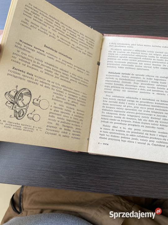 WFM M06 1961 instrukcja obsługi Białogard sprzedam