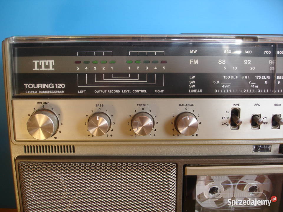 Radiomagnetofon ITT TOURING 120 Zielona Góra