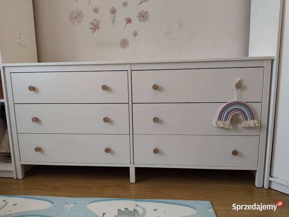 Komoda Ikea Koppang podwójna z przewijakiem Boguchwała sprzedam