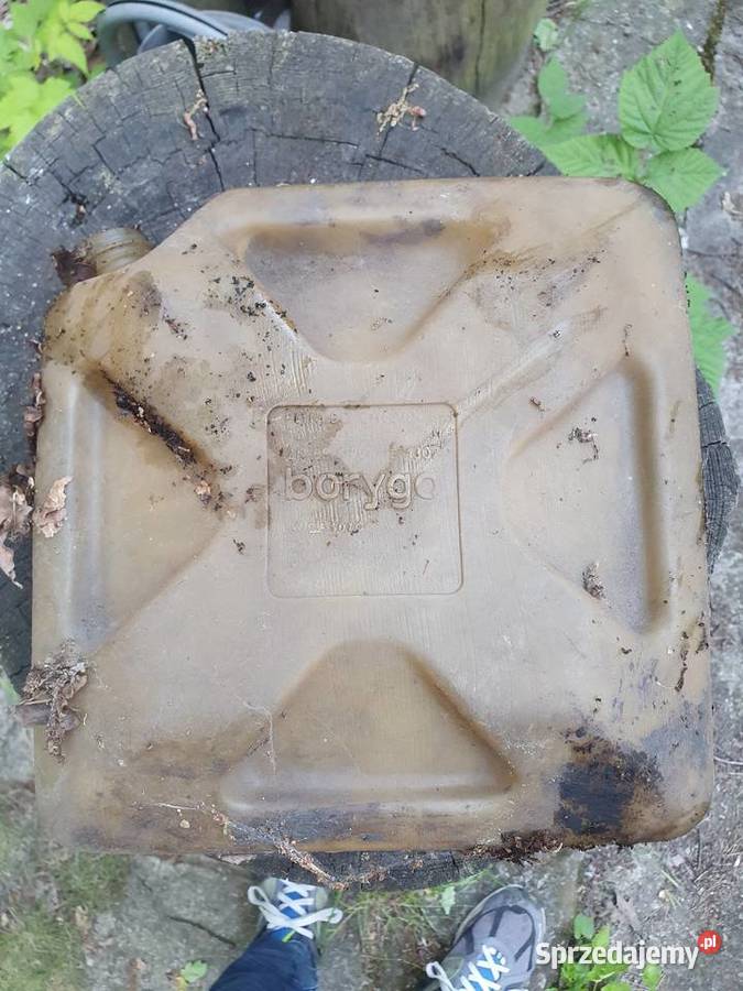 Kanister plastikowy stary borygo Warszawa