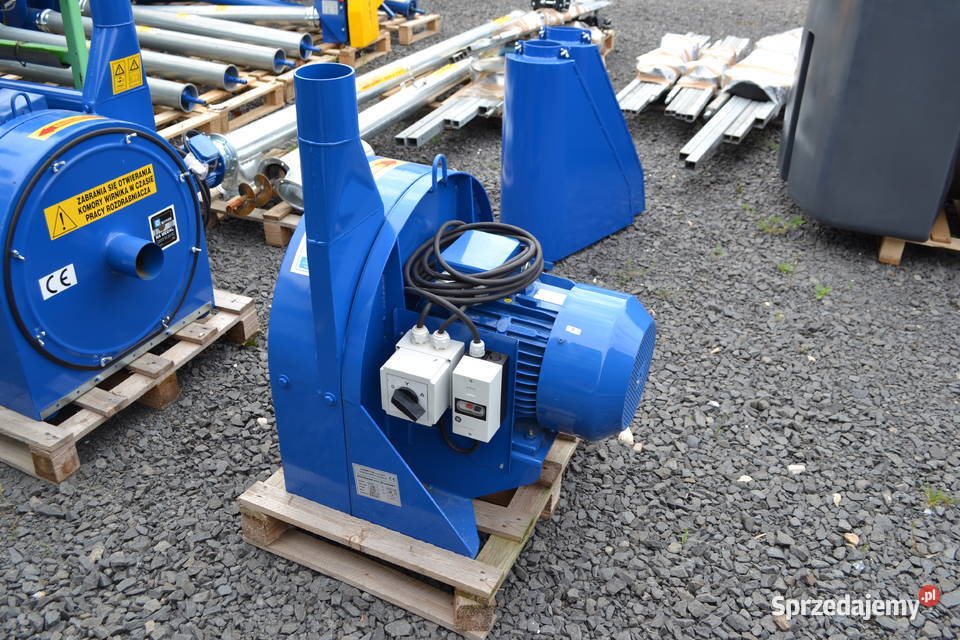 Rozdrabniacz bijakowy ssąco tłoczący 11 KW opolskie Olesno sprzedam