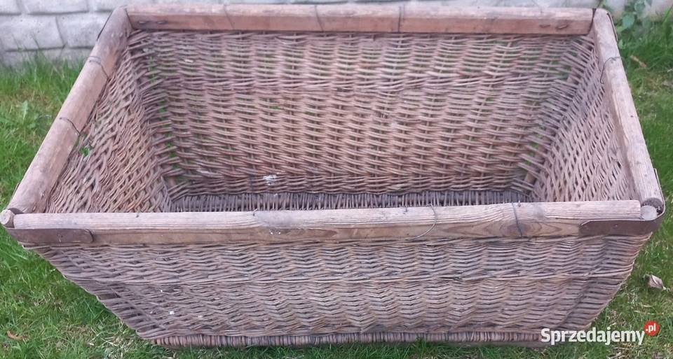 Kufer wiklinowy 85x55x40 Skrzynie ogrodowe