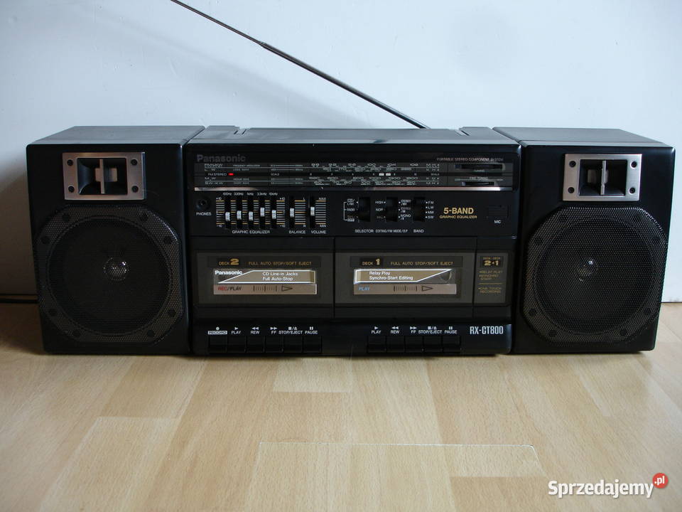Radiomagnetofon PANASONIC RXCT800 Zielona Góra