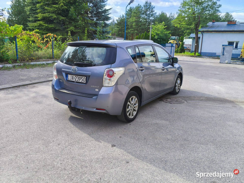 Toyota Verso ks serwisowa bezwypadkowy stan elektryczne lusterka Janów Lubelski