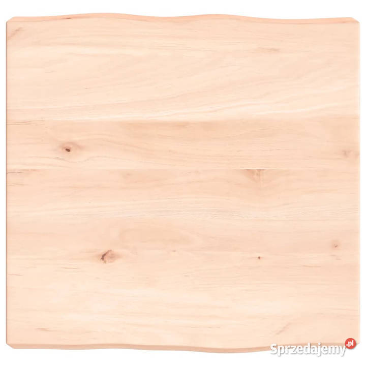 Blat stołu 40x40x26 surowy lity dąb naturalną Warszawa