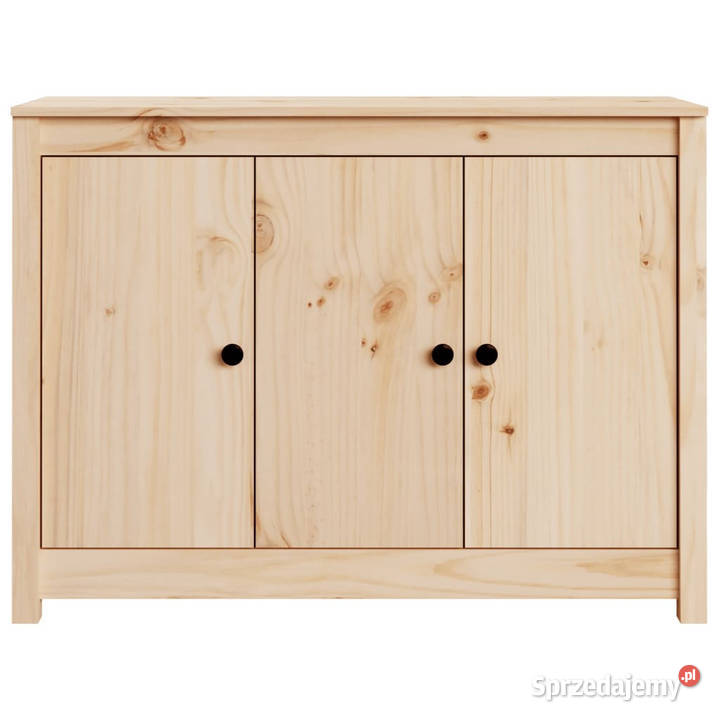Szafka 100x35x74 lite drewno sosnowe WM814559 mazowieckie Warszawa