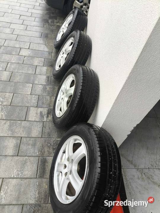 Alufelgi 15 5x100 z oponami letnimi Średnica 15" Nowy Sącz