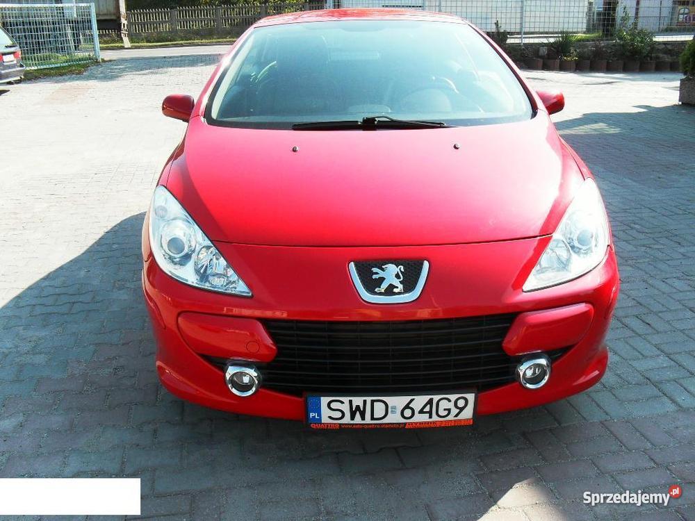 Peugeot 307 CC KLIMATRONIC AUTOMAT SKÓRY nieuszkodzony śląskie