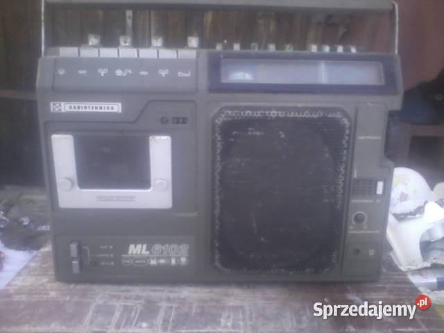 Stary Radio Magnetofon Kodeń