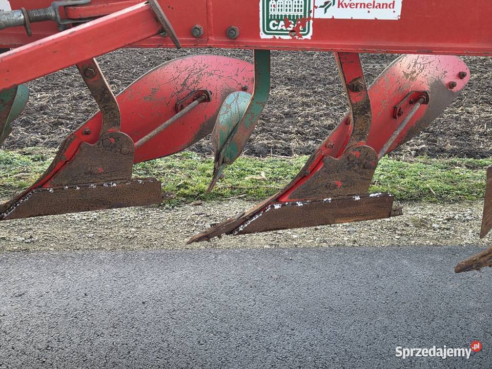 Pług obrotowy 4 skibowy kverneland vd 85 ładne Czołowo