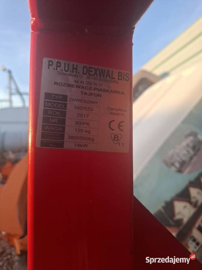 ROZSIEWACZ DEXWALL 550 Wadowice sprzedam